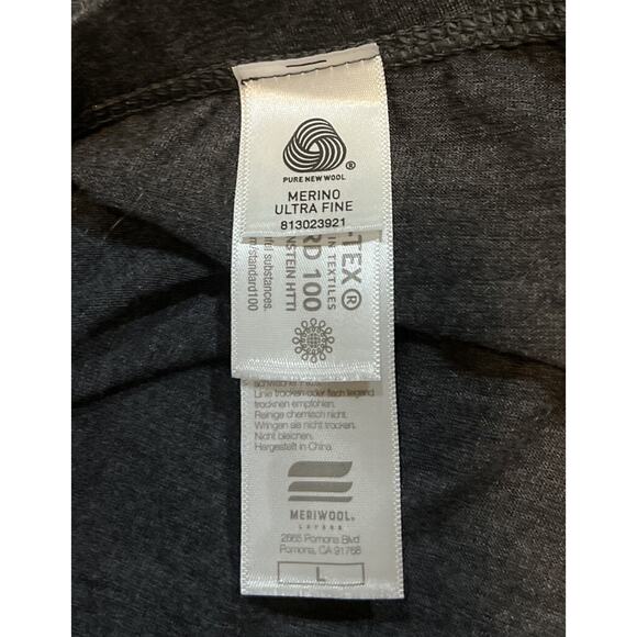 Meriwool Layers Men’s Size L Weathered Gray Layering Bottoms NWT - Picture 7 of 10
